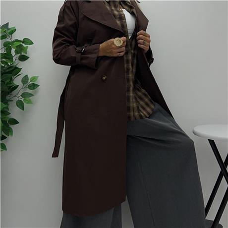 Trench  lungo doppio petto BASIC